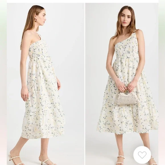 En Saison off the shoulder midi dress - Picture 1 of 3